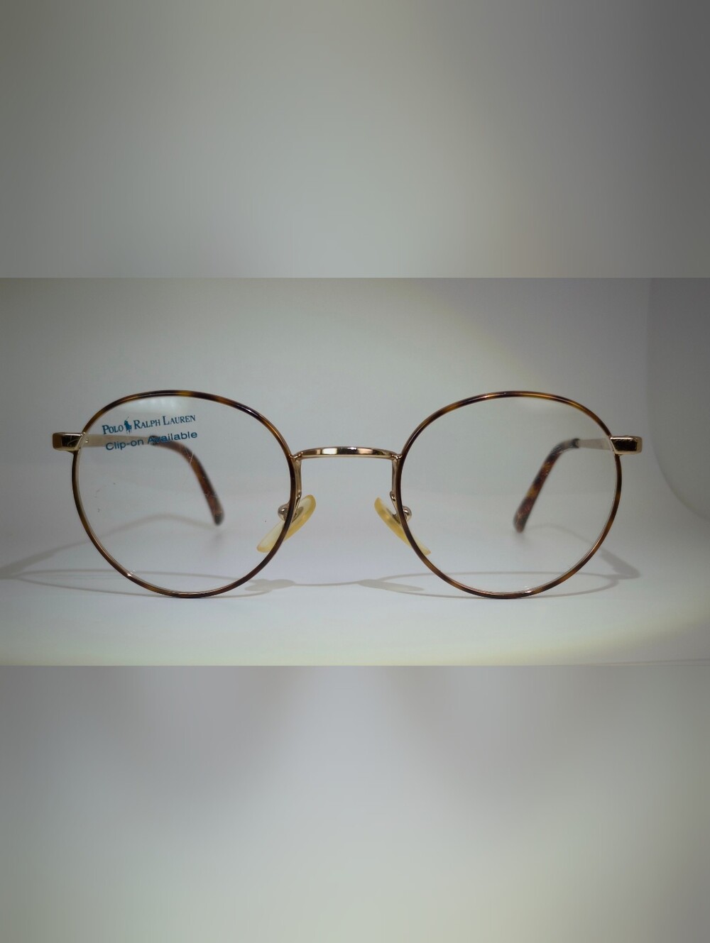 Polo by Ralph Lauren. Kiddos Frame Round Metal Glasses in Tortoiseshell and Gold